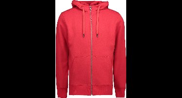 ID Hoodie Core Vest met Rits Heren Rood - Maat XXL