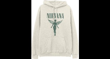 Nirvana Angel Heren Trui met capuchon - beige - XL