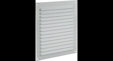 Schoep.r.436 (200x200) BEL 9010 (Wit) - Schoepenrooster 436 ALU