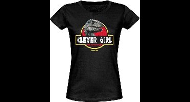 Jurassic Park Clever Girl Dames T-shirt - zwart - XL