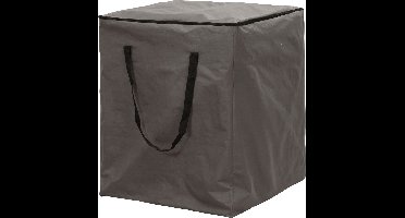 Perel Opbergtas, beschermhoes voor kussens, kussentas, hoes tuinkussens, transporttas loungekussens, opbergzak tuinmeubelkussens, ligkussens, waterdicht, uv-bestendig, 75 cm x 75 cm x 90 cm