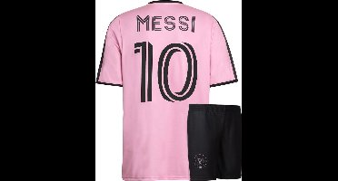 Messi Miami Voetbaltenue Thuis - 2024-2025 - Voetbal Tenue Kinderen - Shirt en Broekje - Jongens en Meisjes - Volwassenen - Heren en Dames - Maat S