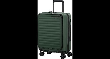 Samsonite Reiskoffer - Restackd spinner (4 wielen) 55/20 easy access - handbagage - uitbreidbaar - Sage - 48 l - 3.1 kg