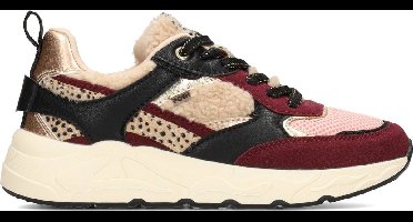 Posh by Poelman MINION Dames Sneaker - Rood met combinatie