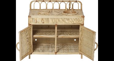 Vertbaudet Rotan keukentje en kruidentuintje