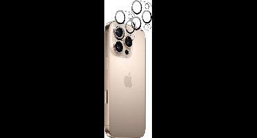 Screenprotector Geschikt voor iPhone 16 Pro Camera Lens protector Glas - Camera Protector Gehard Glas – 2 stuks