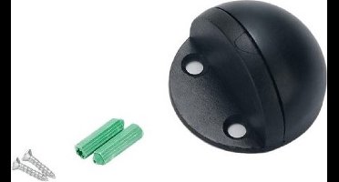 New Age Devi - Deurstopper - RVS - Matzwart - Design - Deurstopper voor binnendeuren