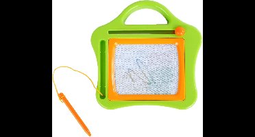 Magnetisch Tekenbord voor Kinderen 16x15 CM - Magnetisch Bord Kinderen - Magisch Tekenbord - Reisformaat - Reisspel Kinderen