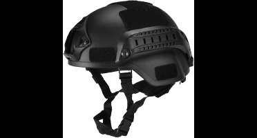 Bovista Airsoft Helm - Masker - Paintball - Tactical Helm - Accesoires - Leger - Helmet - Kleding - Zwart