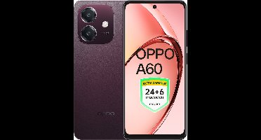 OPPO A60 5G 4+128 - Black Red - Extra Garantie 24+6 Maanden!