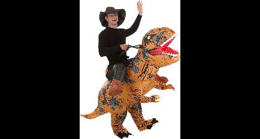 Bovista Dino Pak - Kostuum - Opblaasbaar - Dinosaurus - Opblaas - Halloween - Carnavalskleding - Heren - Dames - Volwassenen - (150-190cm)