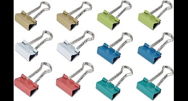 Papierklem Foldback mauly© 214, 19 mm, 12 st