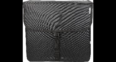 Dubbele fietstas Edge Luxe Shopper 40 liter 38 x 40 x 14cm (2x) - zwart
