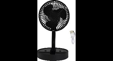 Benson Compacte USB Ventilator - Benson - 3 Windsnelheden - Draagbaar en Oplaadbaar