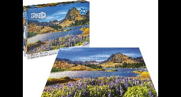 Grafix Puzzel 1000 stukjes volwassenen | Thema Lakeview | Afmeting 50 X 70 CM | Legpuzzel
