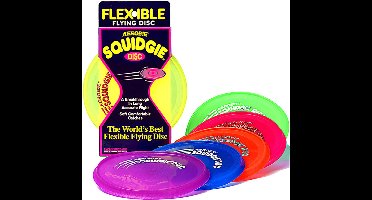 Schildkröt Fun Sports - Aerobie - Jelly Squidgie Disc - Flexibele frisbee - Diameter 20cm