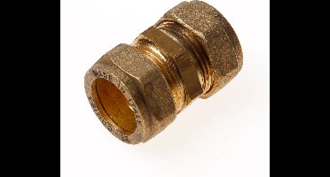 Installatiebranche Rechte koppeling 2x knel 22x 22mm