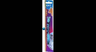 Non-branded Kattenhalsband 23-27 Cm Kunstleer Blauw/zwart