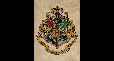 Kunstdruk Harry Potter - Hogwarts Crest 30x40cm
