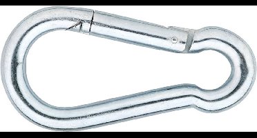 Dulimex Karabijnhaak 248-10E C-DIN 5299 verzinkt 120 x 11mm 8000.002.4511