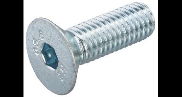 Hoenderdaal inbusbout gegalv.8.8 m  6 x 30 mm  din7991 pk - doos à 200 stuks