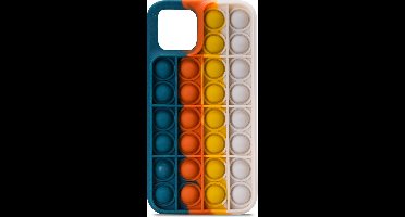 Xccess Pop It Fidget Telefoonhoesje geschikt voor Apple iPhone 12 Pro Hoesje Flexibel TPU Backcover - Model 1