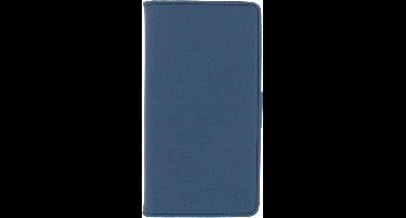 Nokia Lumia 830 Hoesje - Mobilize - Slim Wallet Serie - Kunstlederen Bookcase - Donkerblauw - Hoesje Geschikt Voor Nokia Lumia 830