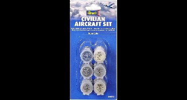 Revell Hobbyverf Acrylverf - Aqua 39072 Civilian Aircraft - Acryl Set Verf set - 6x 5 ml