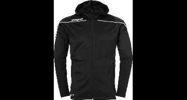 Uhlsport Stream 22 Trainingsjas Met Capuchon Kind Zwart-Wit Maat 140
