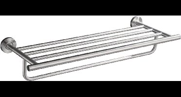 Wiesbaden Brush Handdoekrek Lig en Hang - RVS