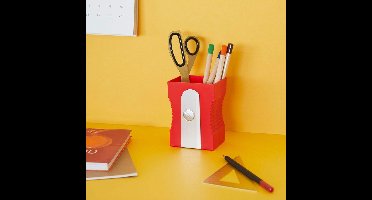 Balvi Puntenslijper Pennenhouder - Rood