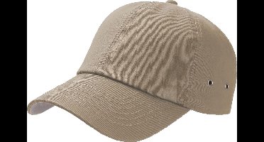 Atlantis Actie 6 Paneel Chino Baseball Cap (Khaki)