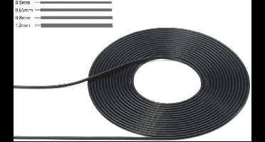 Tamiya Modelbouwdecoratie - 12678 Cable - Dia 1,0 mm / 2m Long Kabel(s)