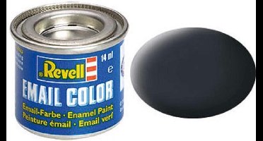 Revell Hobbyverf Enamel verf - #9 Anthracite Grey - Matt - RAL7021 - Enamel - Verf potje - 14 ml