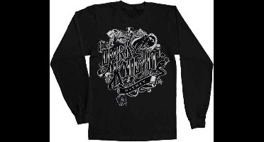 DC Comics Batman Longsleeve shirt -M- Inked Dark Knight Zwart