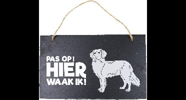 Paper Dreams Waakbord Stabij 15 X 25 Cm Leisteen Zwart