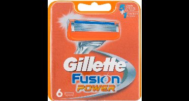 Gillette Fusion Power Wk?ad Do Maszynki 6szt (m)