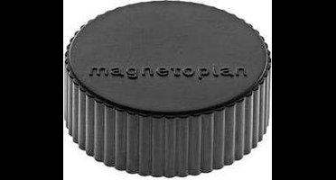 Magnetoplan Magneet Discofix Magnum (Ø x h) 34 mm x 13 mm rond Zwart 10 stuk(s) 1660012