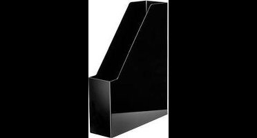 HAN tijdschriftencassette - i-LINE - afmetingen 315 x 248 x 76mm - hoogglans zwart - formaat A4/C4 - HA-16501-13