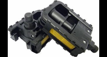 Vwp Vouwpedaal Vouwfiets Luxe Pvc/alu 9/16 Inch Zwart Per Set