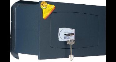 Technomax GOLD GK/3 Kluis - Veiligheidskluis - Robuust en Duurzaam - Blauw - 10 mm Stalen Deuren - Antideco Sloten