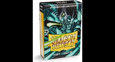 Dragon Shield Card Sleeves: Japanese Matte Mint (59x86mm) - 60 stuks