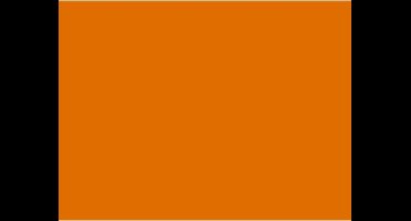 Tekenpapier Folia A4 oranje - 130grs pak 100 vel