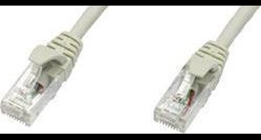 Telegärtner 100008783 RJ45 Netwerkkabel, patchkabel CAT 5e U/UTP 5.00 m Grijs Vlambestendig 1 stuk(s)