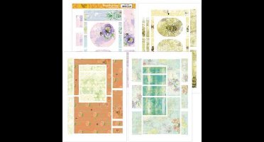 Printed Figure Cards - Jeanines Art - Buzzing Bees