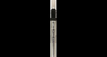 Dresco Zadelpen 300x27,2x31,6mm Aluminium/Zilver