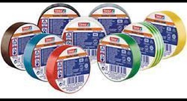 tesa 53988-00135-00 Isolatietape tesa Professional Bruin, Groen, Geel, Wit, Grijs, Blauw, Rood, Zwart, Zwart (l x b) 10