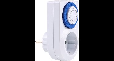 Q-Link tijdklok - randaarde - dagprogrogramm - vaste ruiter - 30 min