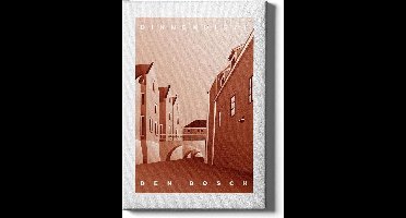 Walljar - Binnendieze - Muurdecoratie - Poster