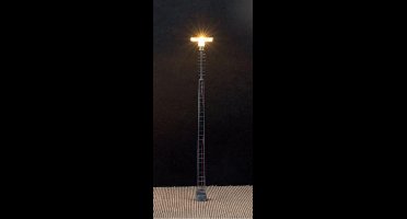 Faller - LED Lattice mast top-mounted luminaire. 3 pcs. - FA180110 - modelbouwsets, hobbybouwspeelgoed voor kinderen, modelverf en accessoires